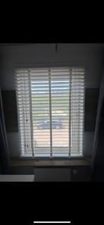 Witte Houten 50mm Jaloezieën 90x130, Ophalen of Verzenden, Zo goed als nieuw, Wit, 100 tot 150 cm