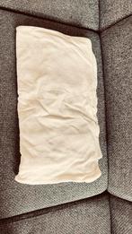 Badstof onderlaken met dekbedovertrek, Ophalen of Verzenden, Zo goed als nieuw, Eenpersoons, Dekbedovertrek