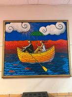 Jacques Tange - “Ubscured from the sun”, Antiek en Kunst, Ophalen