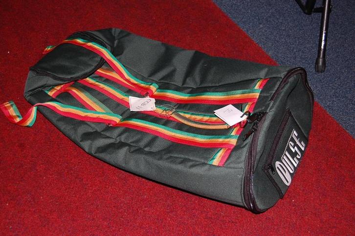 Pulse percussie tas groen cgb11  <190727>, Muziek en Instrumenten, Instrumenten | Onderdelen, Gebruikt, Drums of Percussie, Ophalen of Verzenden