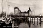 Muiden - Muiderslot met Jachthaven (1962), Verzenden, 1960 tot 1980, Gelopen, Noord-Holland