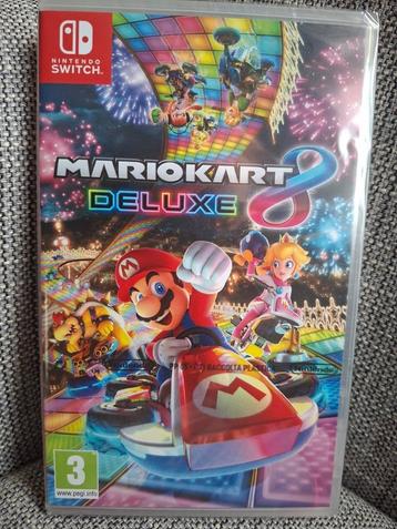 Mario Kart 8 Deluxe (SEALED / NIEUW) Nintendo switch 1 & 2 beschikbaar voor biedingen