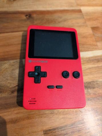 Silvergear Retro Pocket Console - Rood beschikbaar voor biedingen