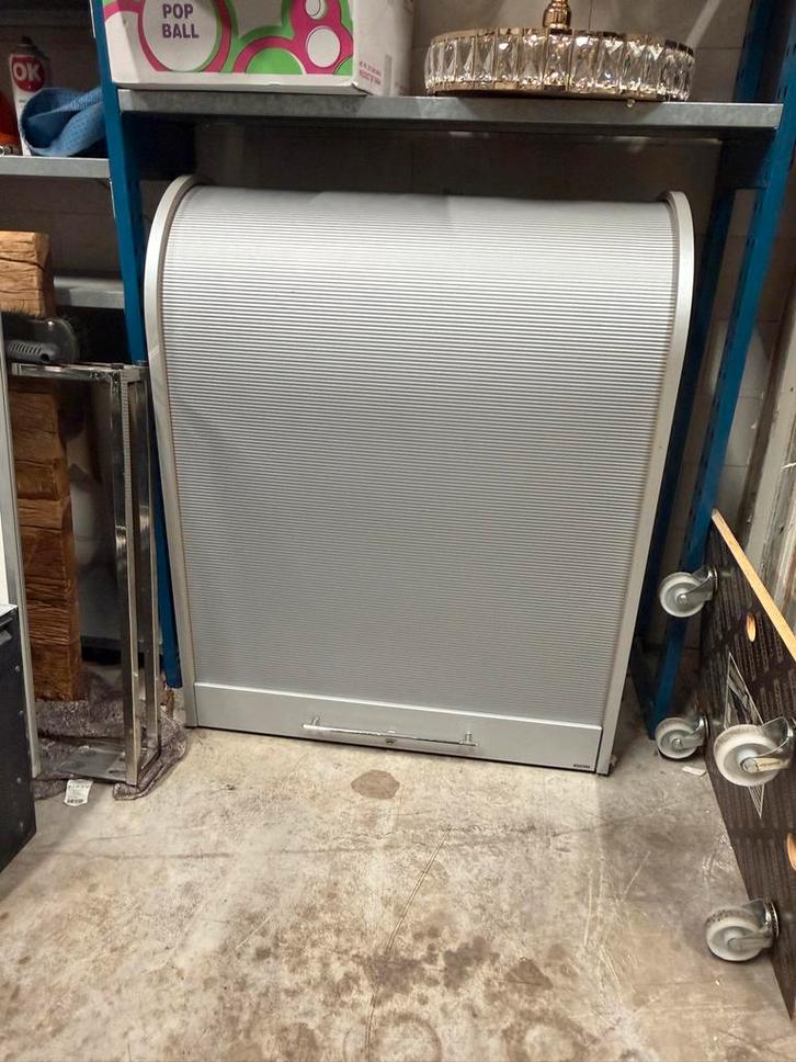 Klenk archiefkast met roldeur, Huis en Inrichting, Kasten | Roldeurkasten en Archiefkasten, Gebruikt, 100 tot 150 cm, 50 tot 100 cm