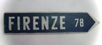 Italiaans verkeersbord / hout / route bord / Firenze, Nieuw, DeKameraadschap, Dj.kammeraat@telfort.nl, Bergenhuizen 6