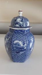 Delfts Blauw potje met deksel (6 hoekig), Ophalen of Verzenden