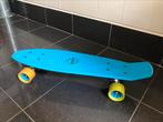 Nijdam Skateboard Flipgrip-board 23” (58 cm) -  lichtblauw, Ophalen of Verzenden, Gebruikt, Skateboard