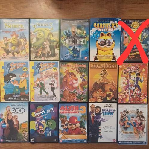 Diverse kinder dvd's van oa Walt Disney, Cd's en Dvd's, Dvd's | Kinderen en Jeugd, Zo goed als nieuw, Film, Ophalen