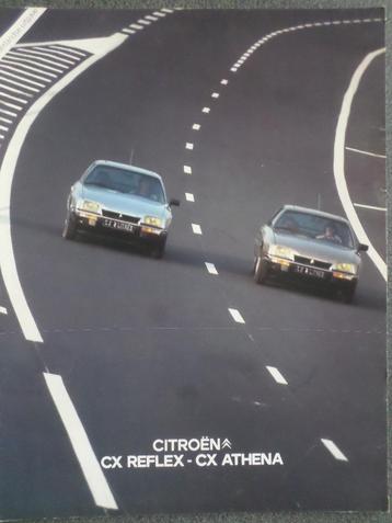 Citroën CX Athene & Reflex Brochure beschikbaar voor biedingen