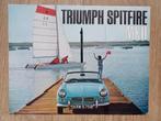 Triumph Spitfire MKII brochure, Boeken, Ophalen of Verzenden, Gelezen, Overige merken