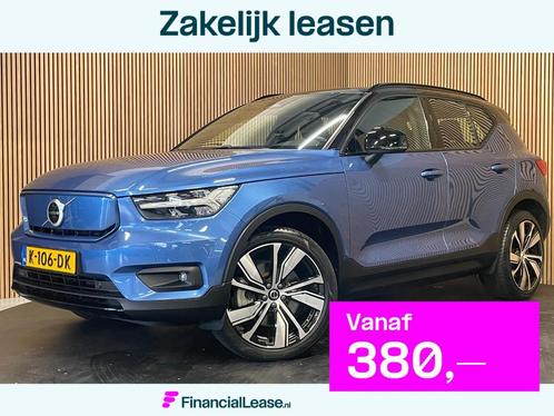 Volvo XC40 Recharge P8 AWD R-Design|ACC|LEDER|MEMORY|ELEK. K, Auto's, Volvo, Bedrijf, Lease, Financial lease, XC40, ABS, Achteruitrijcamera