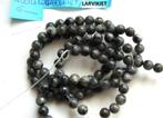 Larvikiet 38cm 3,99 N Labradoriet mineraal edelsteen 1 kraal, Ophalen of Verzenden, Nieuw, Kraal