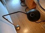 Bronzen LED Leeslamp, Huis en Inrichting, Ophalen, 100 tot 150 cm, Zo goed als nieuw, Metaal