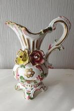 Capodimonte vaas met handgeschilderde bloemen 30 cm, Ophalen of Verzenden
