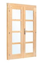 Tuindeuren met kozijn NIEUW, Doe-het-zelf en Verbouw, Deuren en Horren, Ophalen, 120 cm of meer, Minder dan 200 cm, Nieuw