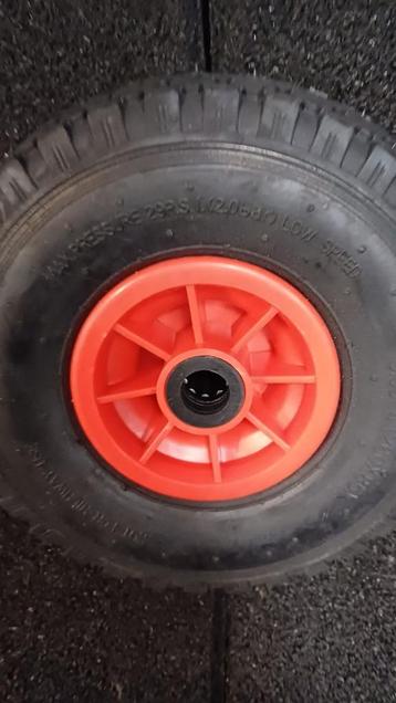 Bolderkar/Steekwagen wiel met kunststof velg maat 3.00-4 beschikbaar voor biedingen