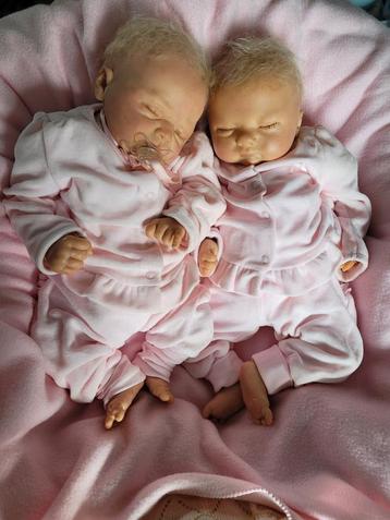 Reborn Tweeling Penelope en Philipa beschikbaar voor biedingen