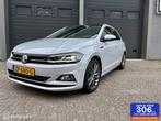 Volkswagen Polo 1.0 TSI HIGH, BUSINESS R Autom, adap cruise, Auto's, Gebruikt, Euro 6, 116 pk, Wit
