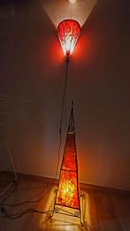 Marokkaanse hang- en vloerlamp Set, Huis en Inrichting, Ophalen, Gebruikt, Metaal, Oosters