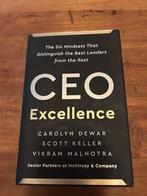 CEO Excellence - Leiderschap en Management, Ophalen of Verzenden, Zo goed als nieuw, Management