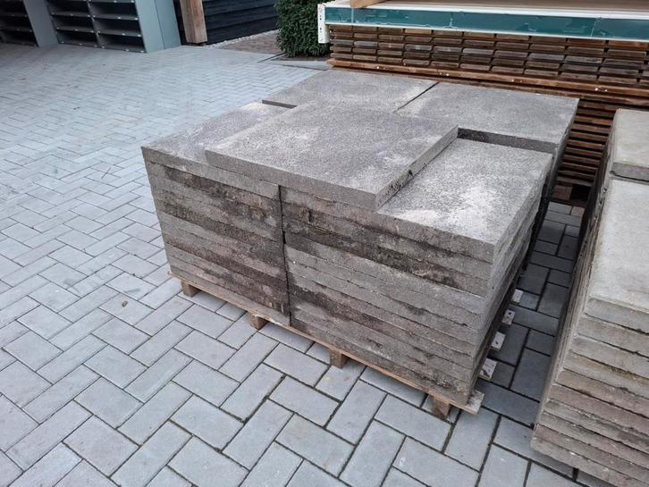 Schellevis Oud Hollands Tegels 60x60 - 16m², Tuin en Terras, Tegels en Klinkers, Ophalen