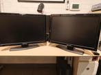 2 stuks Hanns.G monitoren 28 inch, Computers en Software, Monitoren, Ophalen, Full HD, Zo goed als nieuw, VGA