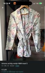 Leuke H&M Kimono Vest Maat S, Ophalen of Verzenden, Zo goed als nieuw, Maat 36 (S), Wit