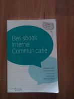 Basisboek Interne Communicatie - geheel herzieme 8e druk, Boeken, Ophalen of Verzenden, Beta, Zo goed als nieuw, HBO