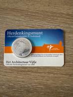 Herdenkingsmunt Het Architectuur Vijfje 2008, Postzegels en Munten, Munten | Nederland, Koningin Beatrix, Zilver, Euro's, Ophalen of Verzenden