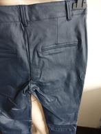 nieuwe blauwe EXPRESSO lederlook broek, Kleding | Dames, Broeken en Pantalons, Nieuw, Maat 34 (XS) of kleiner, Lang, Verzenden