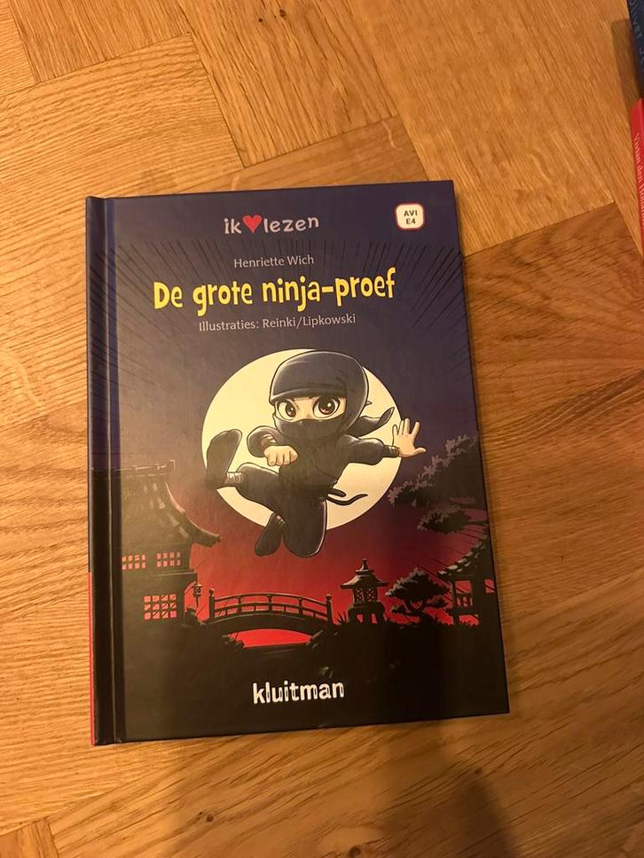 Boek Henriette Wich - De grote ninja proef, Boeken, Kinderboeken | Jeugd | onder 10 jaar, Zo goed als nieuw, Fictie algemeen, Ophalen of Verzenden
