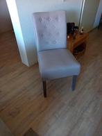 4 eettafel stoelen, Huis en Inrichting, Stoelen, Ophalen, Hout, Overige kleuren, Zo goed als nieuw