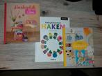 3 haakboeken als nieuw, Ophalen, Zo goed als nieuw