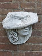 Vrouw wanddecoratie betonnen beeld tuinbeeld beton, Ophalen of Verzenden, Nieuw