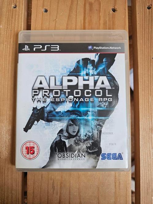 Alpha Protocol ps3, Spelcomputers en Games, Games | Sony PlayStation 3, Zo goed als nieuw, Avontuur en Actie, 1 speler, Vanaf 18 jaar