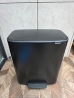 Brabantia Bo Prullenbak - 2 x 30 liter, Huis en Inrichting, Ophalen, Gebruikt, Rvs, 50 tot 75 cm