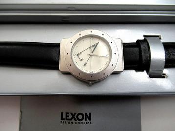 Vintage Tri Time Swiss LEXON Designhorloge van Schreyner '90 beschikbaar voor biedingen