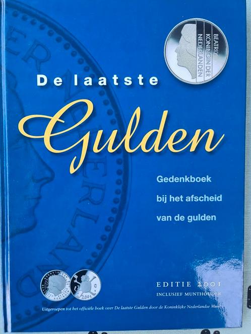 Boek - De laatste Gulden editie 2001 - HNM - zgan, Postzegels en Munten, Munten | Nederland, Overige waardes, Koningin Beatrix