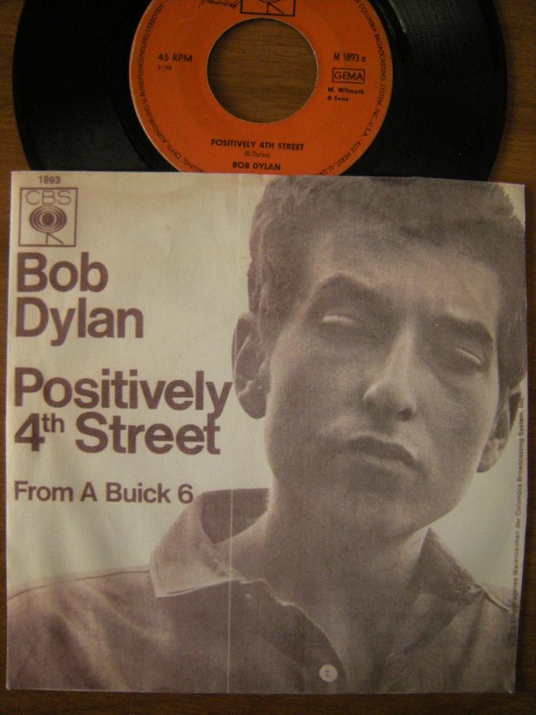 Bob Dylan (Positively 4th Street), Gebruikt, 7 inch, Single, Ophalen of Verzenden