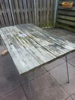 Tuintafel, Tuin en Terras, Tuintafels, Gebruikt, Rechthoekig, Ophalen of Verzenden, Hout