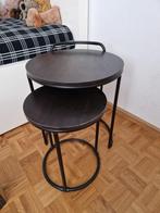 2 Riviera Maison Tafeltjes - Setprijs!, Huis en Inrichting, Tafels | Bijzettafels, Minder dan 45 cm, Minder dan 55 cm, Gebruikt