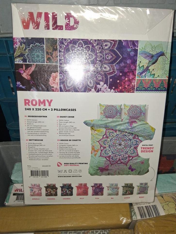 Beddengoed, Huis en Inrichting, Slaapkamer | Beddengoed, Nieuw, Dekbedovertrek, Eenpersoons, Wit, Ophalen of Verzenden