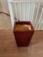 Planten bak keramisch bruin, Ophalen, Steen, Gebruikt, Minder dan 60 cm