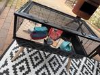 Ferplast hamster kooi op standaard, Ophalen, Kooi, 60 tot 90 cm, Zo goed als nieuw
