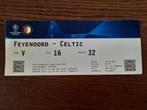 Ticket 23-24 Feyenoord-Celtic, Verzamelen, Sportartikelen en Voetbal, Ophalen of Verzenden, Feyenoord