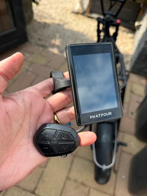 Phatfour display FLB+ FLS+, Fietsen en Brommers, Fietsaccessoires | Fietscomputers, Zo goed als nieuw, Waterdicht, Ophalen of Verzenden