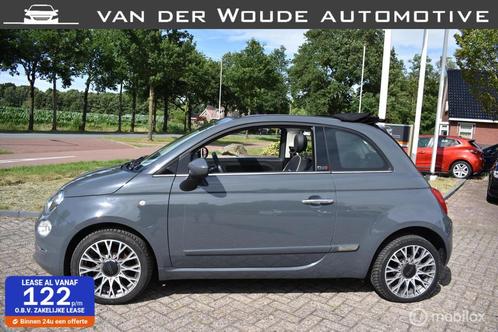 Fiat 500 C 0.9 TwinAir Turbo Lounge 2018|Cabrio|Navi|Cruise, Auto's, Fiat, Bedrijf, Te koop, 500C, ABS, Airbags, Airconditioning