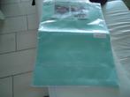 2 grote placemats  33 x 45 aan 1 kant blauw nw, Huis en Inrichting, Keuken | Textiel, Ophalen of Verzenden, Nieuw, Blauw, Placemat