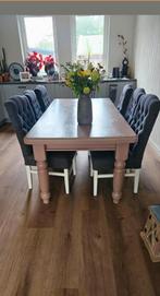 grenen tafel, Ophalen, Gebruikt, 4 tot 6 stoelen