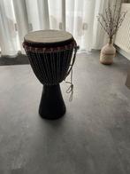 Originele Afrikaanse Djembee Trommel, Muziek en Instrumenten, Percussie, Ophalen, Gebruikt, Trommel